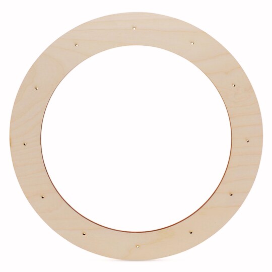 Woodpeckers; Wood Wreath Form, Multiple sizes available, Wood Rings for Crafts & Door Wreath | Woodpeckers; Category:Wreath Frames; Image:1